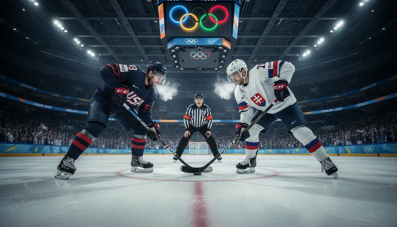 USA vs Slovakia at the Olympic Games: The Hidden Risk Signals Behind Team USA’s Dominance — And What Olympic Hockey Reveals About Power, Pressure, and Structural Fragility