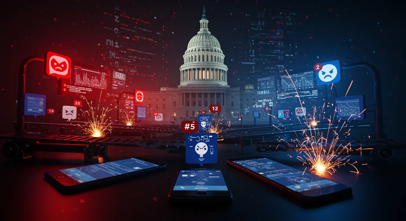 The Industrialization of Viral Outrage in the United States