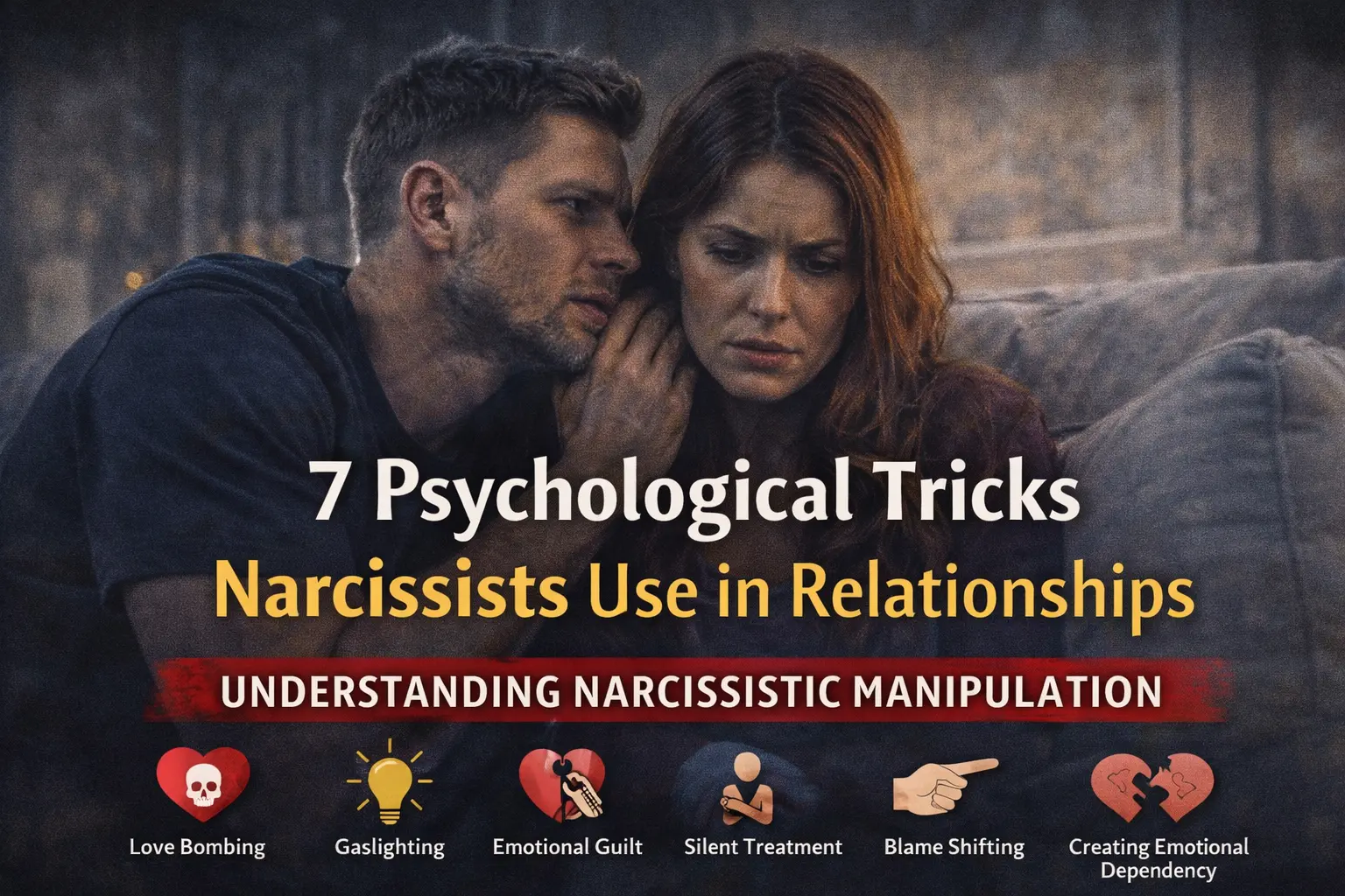 Psychological Tricks Narcissists Use in Relationships
