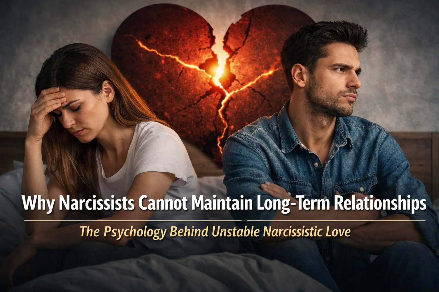 Why Narcissists Cannot Maintain Long-Term Relationships: The Psychology Behind Unstable Narcissistic Love