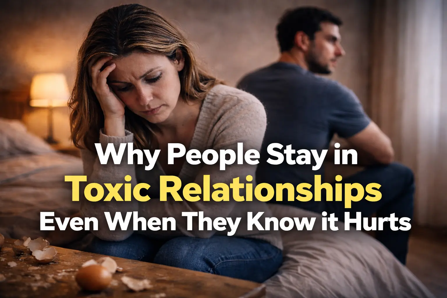 Why Some People Stay in Toxic Relationships Even When They Know It Hurts