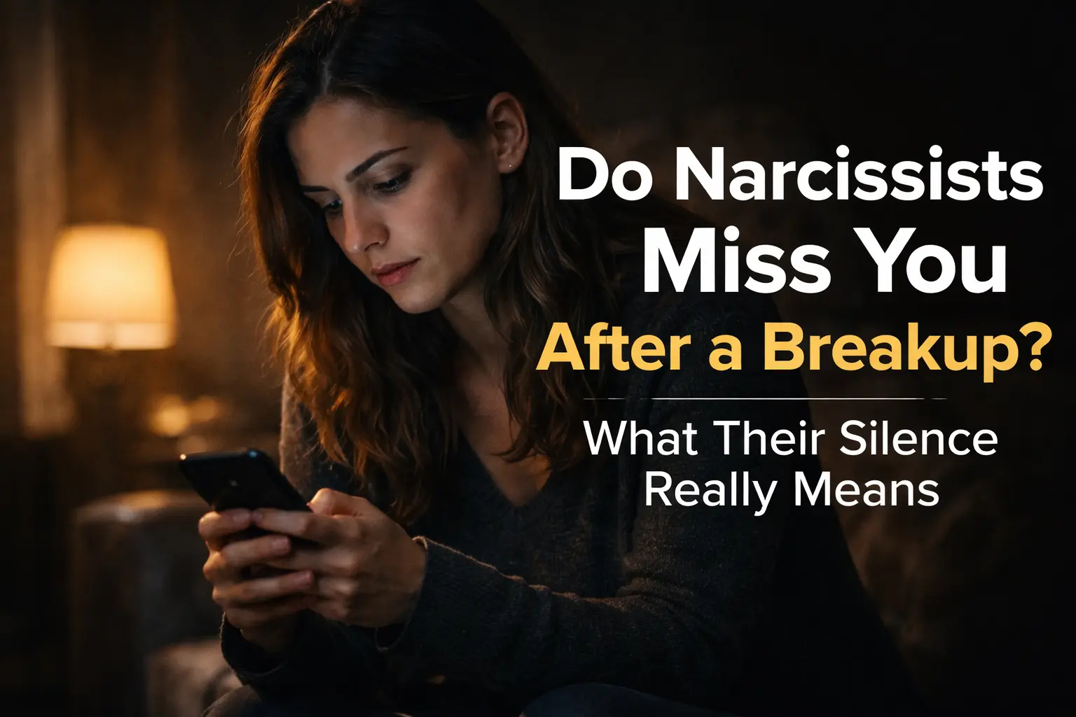 Do Narcissists Miss You After a Breakup? What Their Silence Really Means